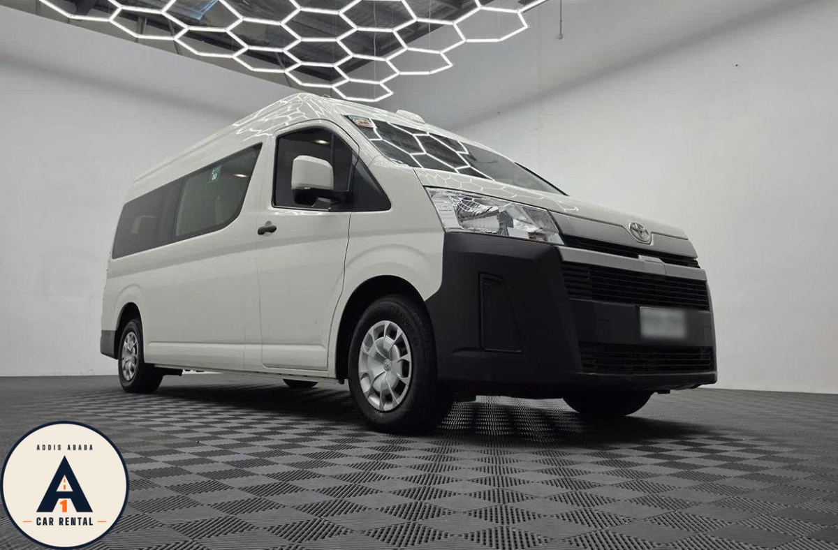 Toyota Hiace high-roof van for rent in Addis Ababa – photo 2